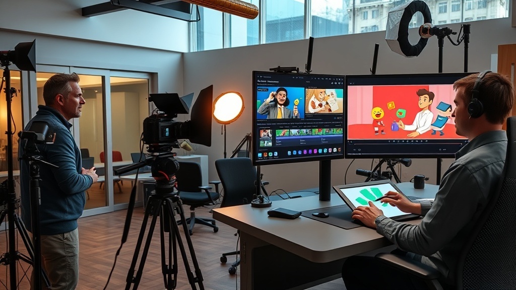 הפקת סרטון תדמית לעומת סרטון אנימציה – מה עדיף לעסק שלך